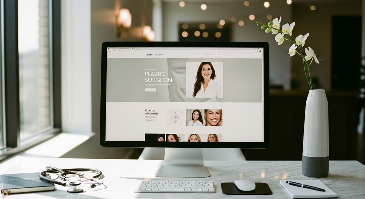 plastic surgery digital marketing Plastic Surgeon Website Design